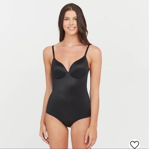 ASSETS BY SPANX Flawless Finish Shaping Micro Low Back Cupped Bodysuit 1X - Picture 1 of 10